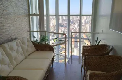 Linda cobertura de 134m² com 3 quartos, 1 suíte 2 vagas - vila nova cachoeirinha