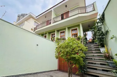 Sobrado à venda em santana: 3 quartos, 1 suíte, 4 banheiros, 5 vagas e 172m²