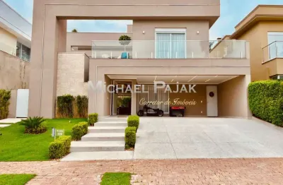 Casa em condomínio em alphaville com 4 suítes - michael pajak (11) 99996 - 4550