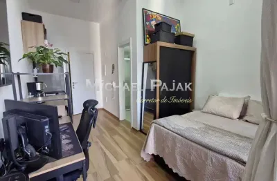Apartamento tipo para venda em brooklin com 1 quarto, sendo 1 suíte - michael pajak (11) 99996-4550