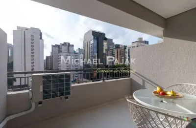 Apartamento garden para venda em moema com 1 quarto - michael pajak (11) 99996-4550