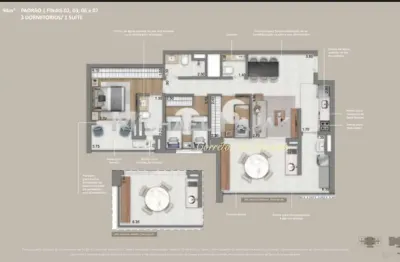 Apartamento tipo para venda com 3 dorms, sendo 1 suíte - michael pajak (11) 99996-4550