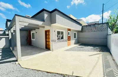 Casa com 02 quartos, colônia rio grande em são josé dos pinhais