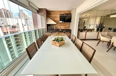 Porto real - lindo apartamento - anália franco / sp - varanda gourmet