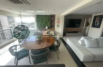 Giardino san felipe - lindo apartamento - 124 mts - varanda gourmet - tatuapé