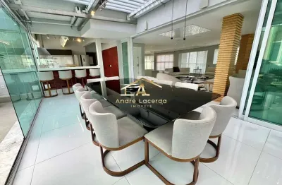 Alto padrão - apartamento cobertura duplex - totalmente mobiliada - anália franco