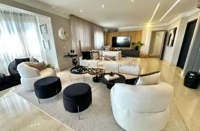 Edifício montalcini - apartamento alto padrão - jardim anália franco - 202 mts -  3 suites