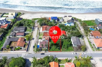 Terreno de frente para a av. brasil, próximo ao riviera santa maria- quadra mar em itapoá/sc