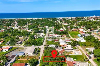 Terreno com 384 m² no Balnéario Uirapuru. PRAIA DE ITAPOÁ/SC