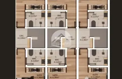 Casa com 2 quartos à venda no Comasa, Joinville 