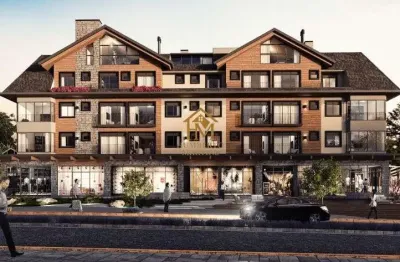 Apartamento com 2 quartos à venda na Avenida Das Hortênsias, 1200, Centro, Gramado