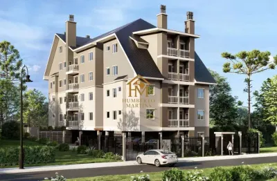 Apartamento com 2 quartos à venda na Rua 15 De Outubro, 215, Carazal, Gramado