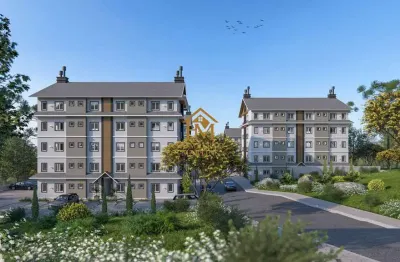 Apartamento 2 dormitórios à venda pousada da neve nova petrópolis/rs