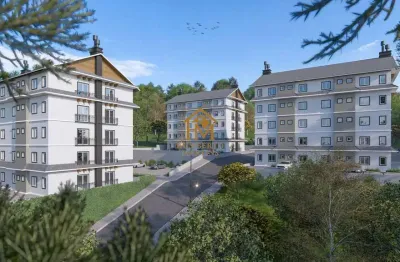 Apartamento 2 dormitórios à venda pousada da neve nova petrópolis/rs