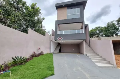 Casa em condomínio fechado com 3 quartos à venda na três, 10, sobradinho, lagoa santa por r$ 1.100.000