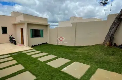 Casa com 2 quartos à venda na conde dolabela portela, 1, novo santos dumont, lagoa santa por r$ 450.000