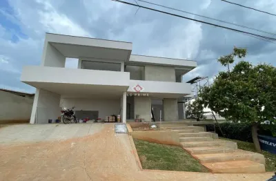 Casa em condomínio fechado com 4 quartos à venda na rua hum, 385, mirante do fidalgo, lagoa santa por r$ 3.350.000