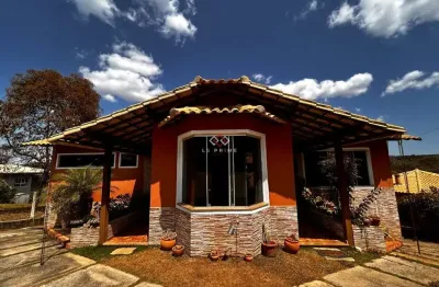 Casa em condomínio fechado com 6 quartos à venda na alameda das agapantos, 40, condado bouganville, lagoa santa por r$ 2.600.000