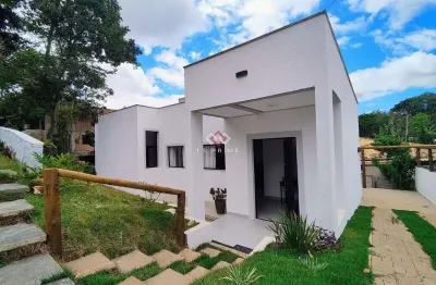 Casa em condomínio fechado com 3 quartos à venda na dois, 065, condomínio village do gramado, lagoa santa por r$ 890.000