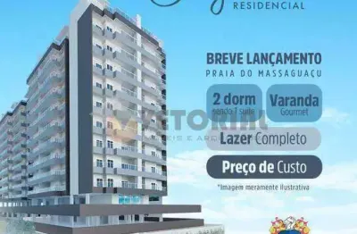 Apartamento à venda em Caraguatatuba, Massaguaçu, com 2 quartos, 71,00m²