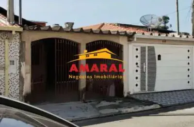 Casa com 2 quartos à venda na Rua Nelson Balente de Aguiar, A1m8a1ral , Vila Sol Nascente, Suzano