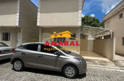 Casa em condomínio fechado com 2 quartos à venda na rua miguel do nascimento, caxangá, suzano, 64 m2 por r$ 371.000