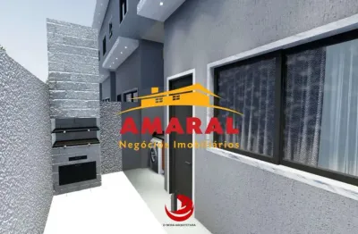 Casa em condomínio fechado com 2 quartos à venda na rua santa dionízia, jardim universo, mogi das cruzes, 80 m2 por r$ 490.000