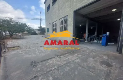 Barracão / galpão / depósito para alugar na rua dibe tannus, chácaras reunidas guaio, suzano, 827 m2 por r$ 17.000