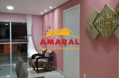 Apartamento com 3 quartos à venda na Alameda Meyer Joseph Nigri, A2m1a5ral , Cidade Cruzeiro do Sul, Suzano
