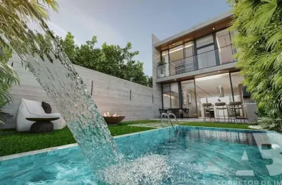 Sobrado Alto Padrão, piscina privativa, três suítes, duas vagas, amplo living