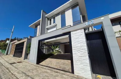 Casa com 3 dormitórios à venda, 300 m² por r$ 2.800.000,00 - vila nova - blumenau/sc