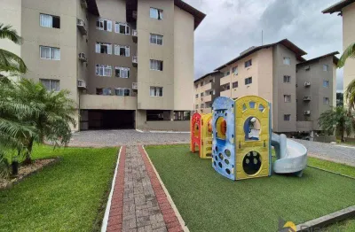 Apartamento com 3 dormitórios à venda, 80 m² por r$ 350.000,00 - água verde - blumenau/sc