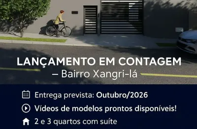Apartamentos na planta no bairro xangri-lá contagem