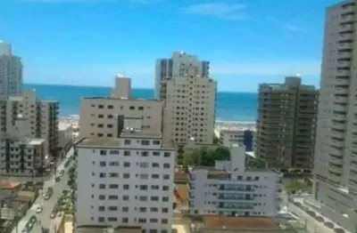 Lindíssimo apartamento vista mar para venda tem 90 m² com 2 quartos em aviação - praia grande - sp
