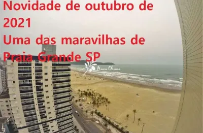 Apartamento para venda possui 98 metros quadrados com 3 quartos em guilhermina - praia grande - sp