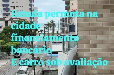 Apartamento dois dormitórios aceita permuta vila caiçara praia grande