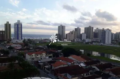 Apartamento dois dormitórios duas suítes guilhermina praia grande sp
