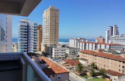 Apartamento vista mar 58m2 com 2 quartos em boqueirão - praia grande - sp
