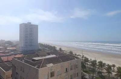 Apartamento um dormitório com vista mar balneário florida praia grande sp