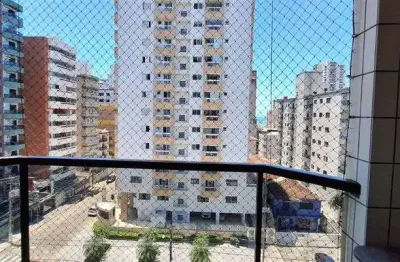 Apartamento 2 dormitórios suíte guilhermina praia gramde sp