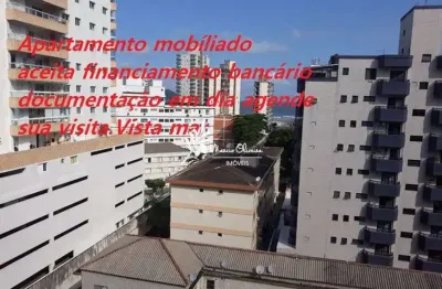 Apartamento para venda com 1 quarto em guilhermina - praia grande - sp