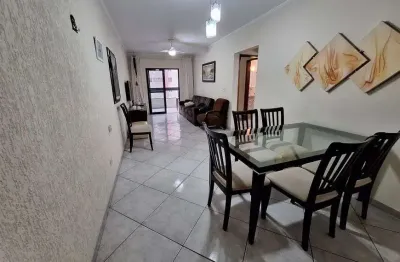 Apartamento dois dormitório com suite guilhermina praia grande sp