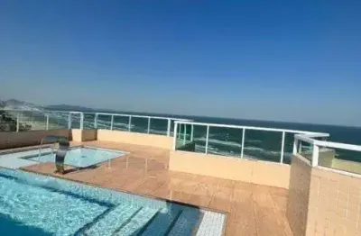 Belíssimo apartamento frente mar para venda com 126 m² com 3 quartos em maracanã - praia grande - sp