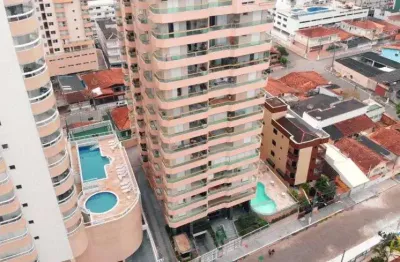 Apartamento dois dormitórios vista mar vila tupi praia grande sp
