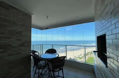 Apartamento 2 dormitórios vista mar vila mirim praia grande sp