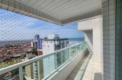 Apartamento dois dormitórios vista mar vila caiçara praia grande sp