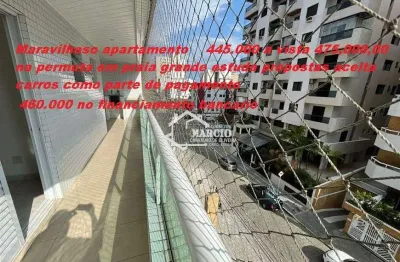 Apartamento para venda com 2 quartos em guilhermina - praia grande - sp