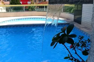 Apartamento três dormitórios vila tupi praia grande sp