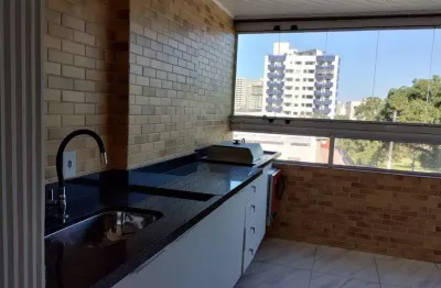 Apartamento para venda possui 88 metros quadrados com 2 quartos em caiçara - praia grande - sp