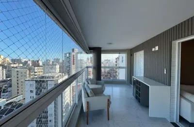 Apartamento três dormitórios três suítes guilhermina praia grande sp